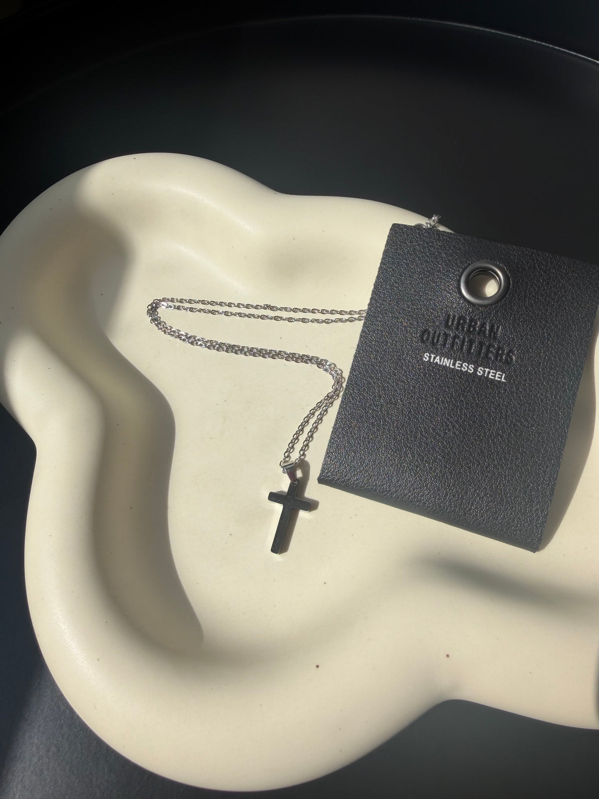 Urban Outfitters Cross Pendant Necklace | Silver | One Size | New with Tags (originally $15)