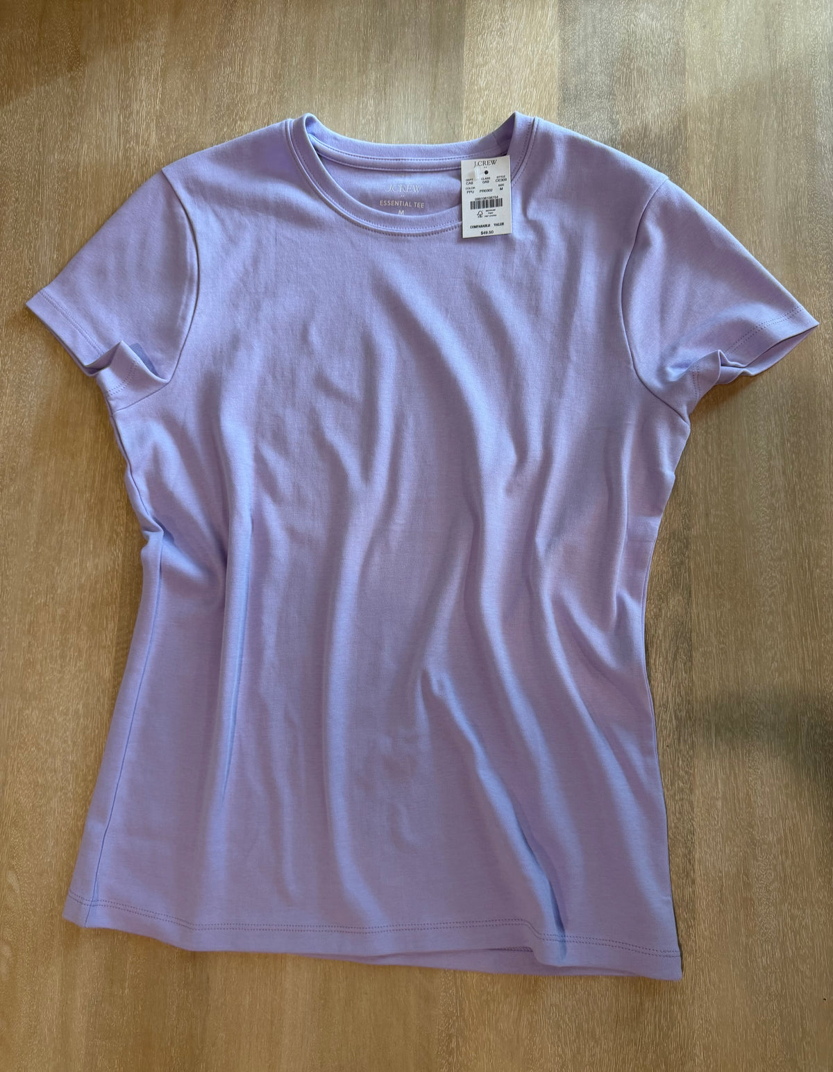 J.Crew Essential Tee – Lavender