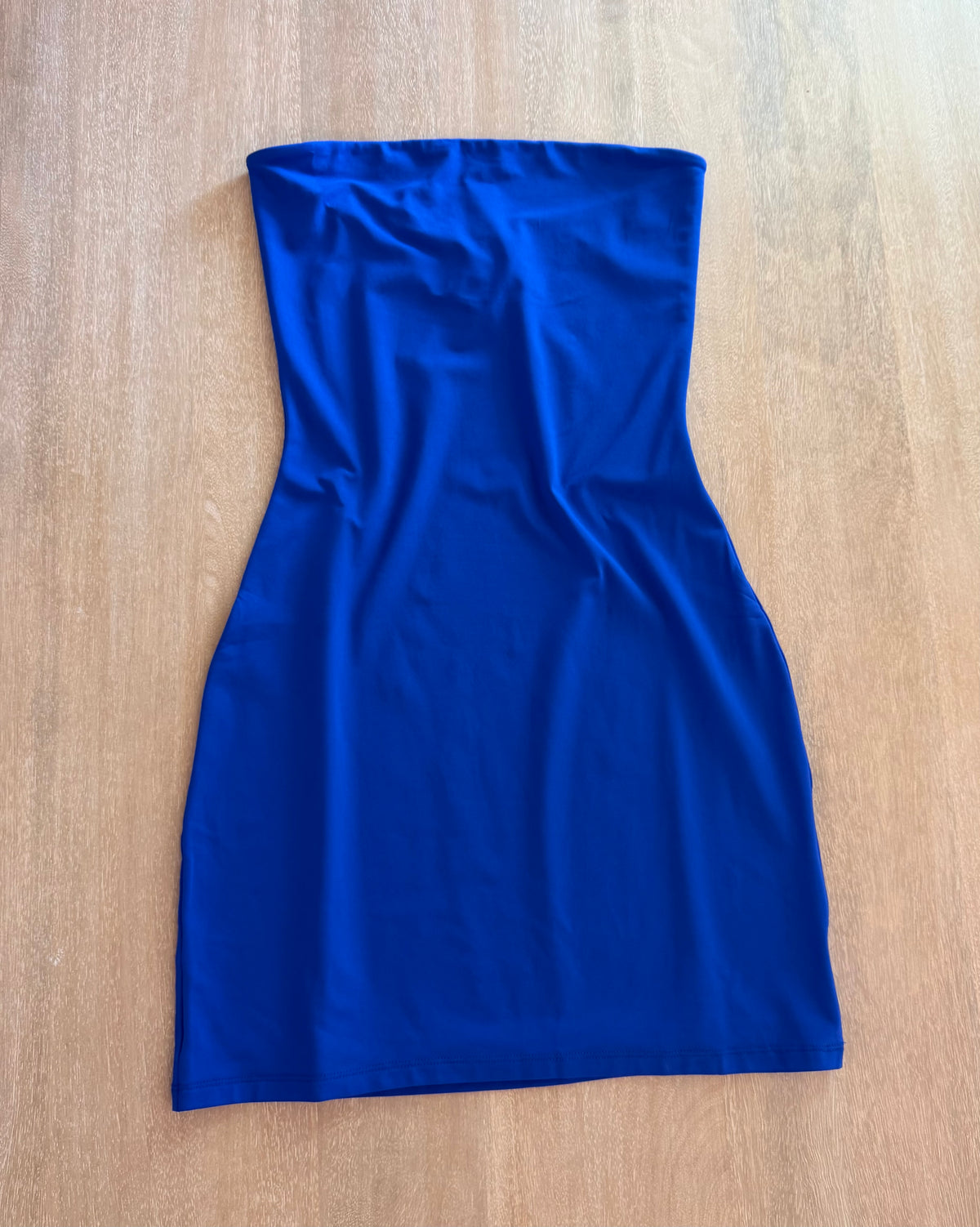 Aritzia Contour Enrapture Tube Mini Dress | Ablaze Blue | Size Medium | New with Tags (originally $78)