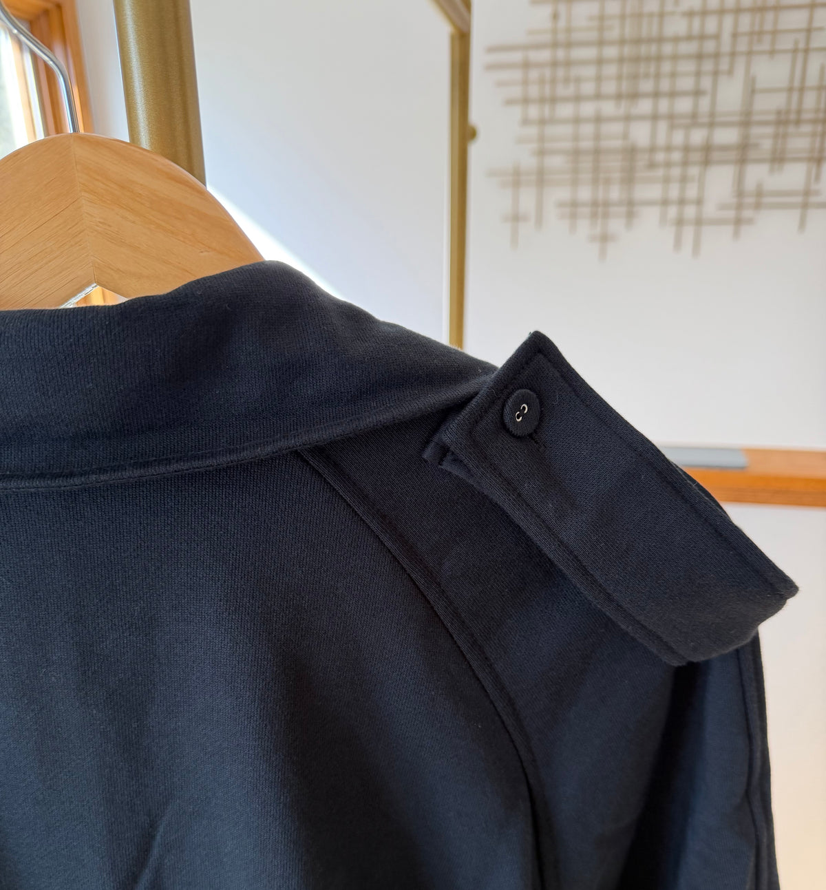 SKIMS Oversized Trench Coat – Onyx